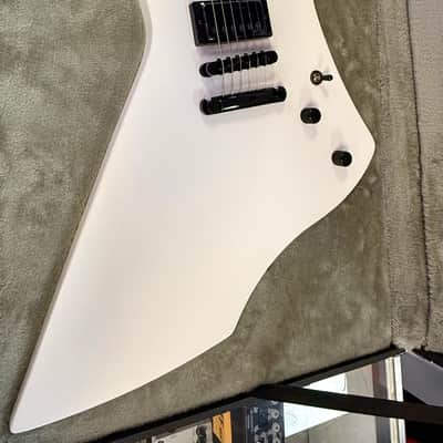 ESP LTD James Hetfield Signature Snakebyte Electric, Snow White with Hardshell Case image 6