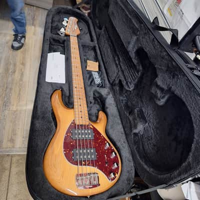Ernie Ball Music Man StingRay Special 5 HH with Roasted Maple Fretboard 2026 - Hot Honey 9.0 pounds image 2