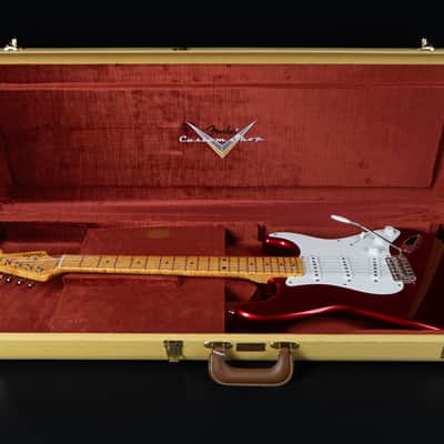 Fender Masterbuilt Dale Wilson 1957 Stratocaster 2025 - Candy Apple Red image 19