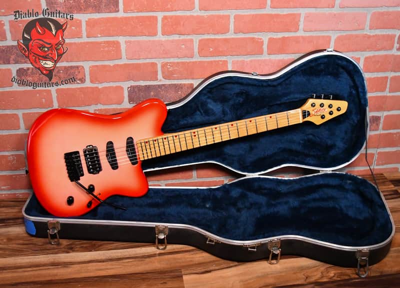 Samick Blues Saraceno TV Twenty 1995 Cherrycicle w/Hardshell Case