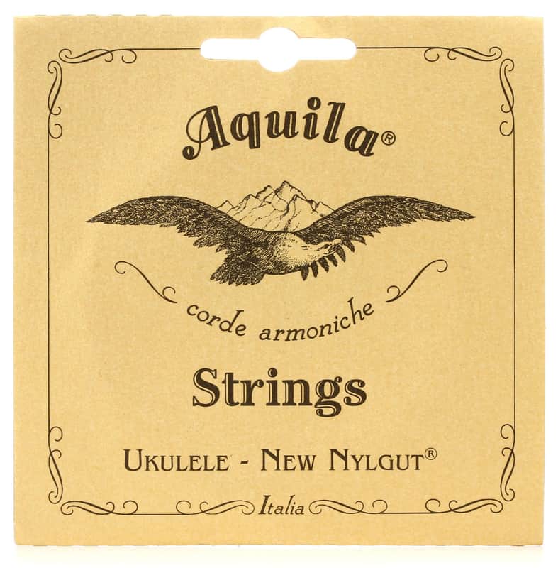 Aquila USA 10U Nylgut Tenor Ukulele Strings - High G (5-pack) Bundle image 1
