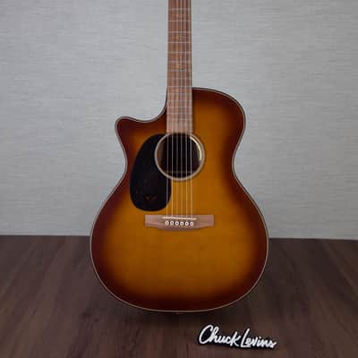 Martin GPCE Inception Maple/European Spruce Left Handed Acoustic Electric Guitar - Amber Fade Sunburst - #M2898718 - Mint, Open Box image 1