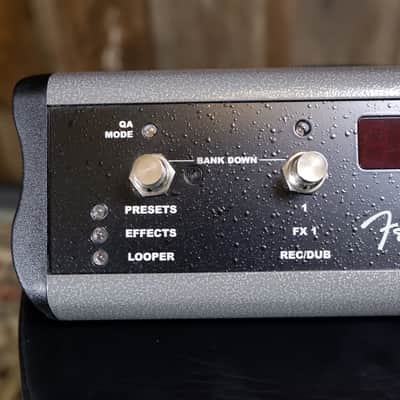 Fender MS4 Mustang 4-Button Footswitch with 1/4" Jack 2010s - Black image 2
