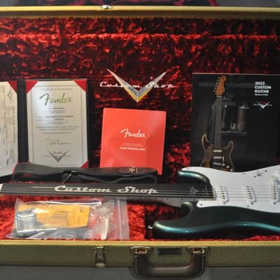 Fender Stratocaster 2022 - almond green Masterbuilt Todd Krause Eric clapton image 1