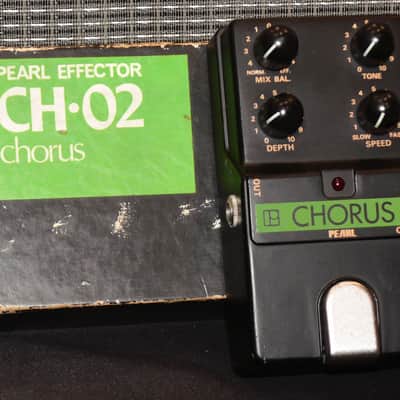 Pearl Japan CH-02 Chorus w originl box & instructions.All analog,MIJ 80s image 2
