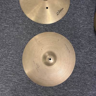 Zildjian 15" A. Zildjian Hollow Logo Quick Beat Hi-Hat Cymbals (Pair) 1978 - 1982 - Traditional image 4