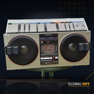 SONY CFS-9000 Rare Vintage Cassette Deck Boombox Mega Bass High