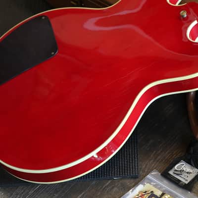 1986 Gibson BB King Lucille Electric Guitar Cherry Red + OHSC image 16