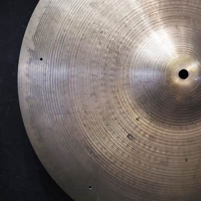 Zildjian VINTAGE 70s A Zildjian Crash Ride 18 [1538g] image 6