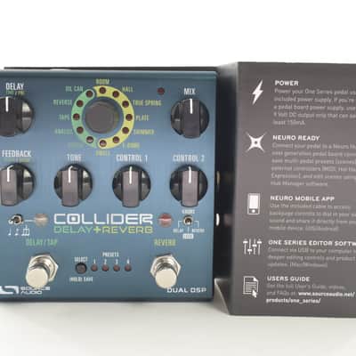 Source Audio SA263 Collider Delay + Reverb 2023 Blue image 2