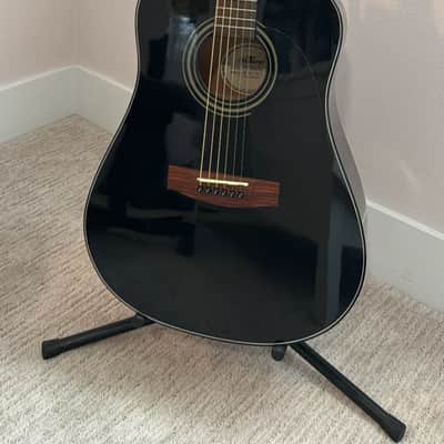 Abilene AW-15 Dreadnought Acoustic Guitar 1990s - Natural image 1