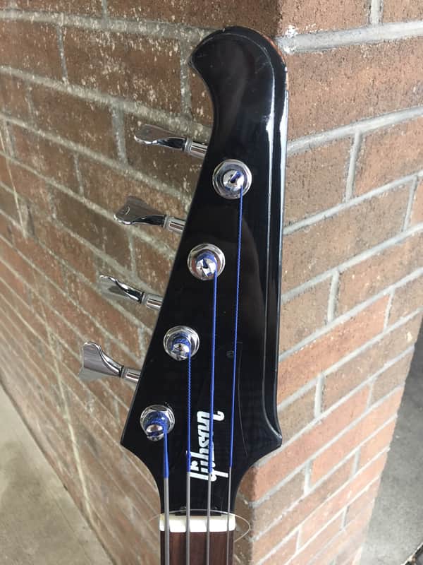 Gibson USA Thunderbird Studio 4-string Bass Guitar 2007 Ebony image 1