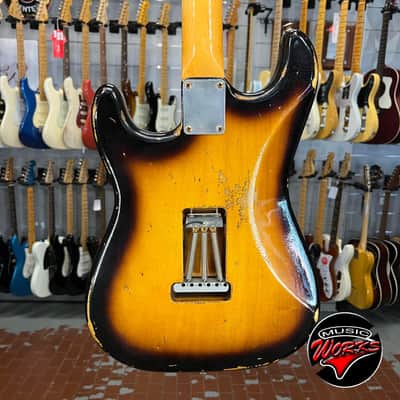 Buttarini   Stratocaster S 60 Sunburst image 5