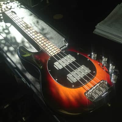 Ernie Ball Music Man StingRay 4 HH 3EQ 2015 - 2019 - Vintage Sunburst image 18