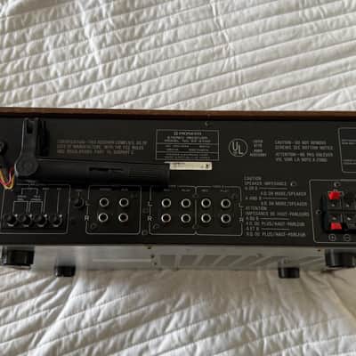 Pioneer SX-3700 45-Watt Stereo Solid-State Receiver 1980 - 1981 - Silver image 6