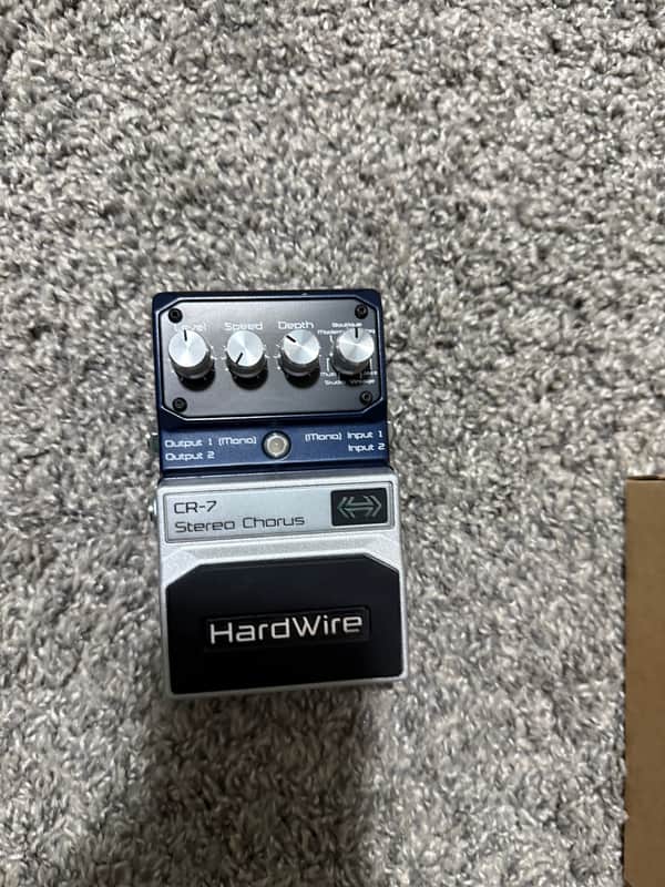 DigiTech Hardwire CR-7 Stereo Chorus 2010s - Silver image 1