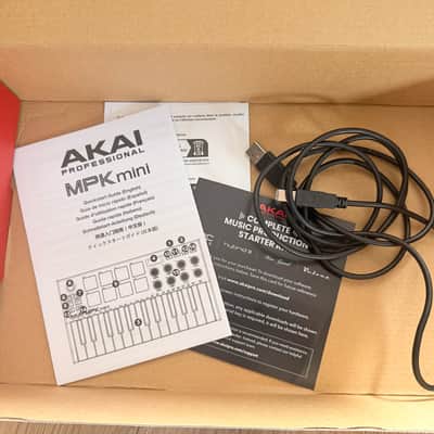 Akai MPK Mini MKIII 25-Key MIDI Controller 2020 - Present - Red with Black Keys image 2