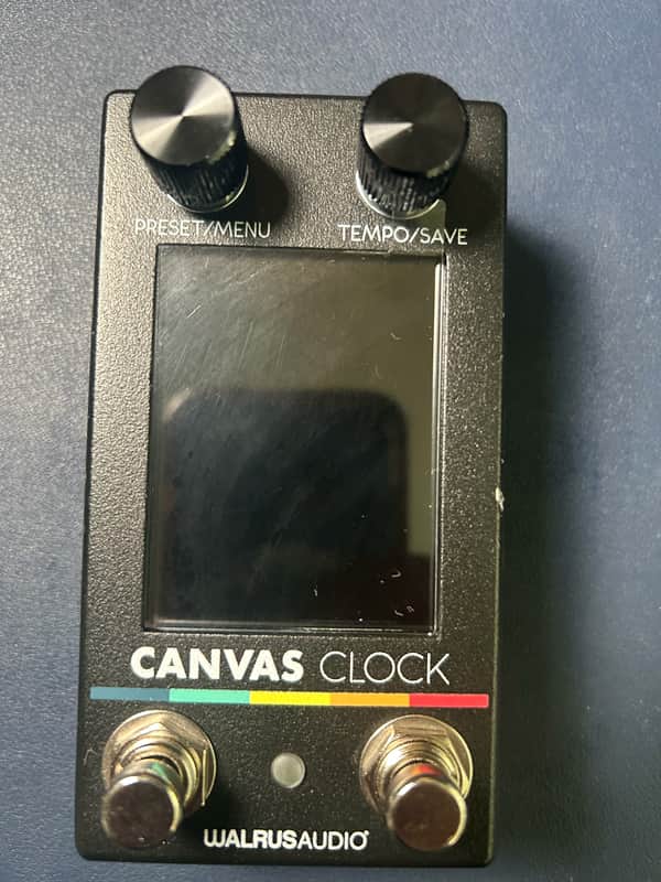 Walrus Audio Canvas Clock