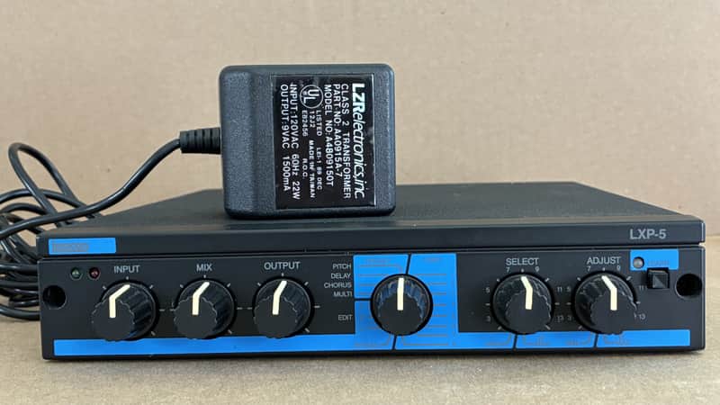 Lexicon LXP-5 Effects Processing Module 1990s - Black image 1