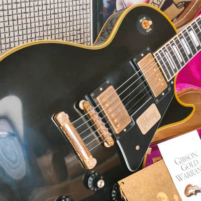 Gibson Les Paul Custom Black Beauty Reissue VOS Ebony #050168 image 2