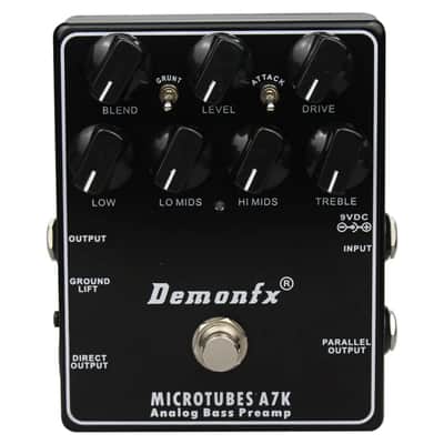 ベース Demonfx HARMONIC BOOSTER Demonfx Harmonic Booster Clean Bass Guitar Pre-amp Pedal | eBay
