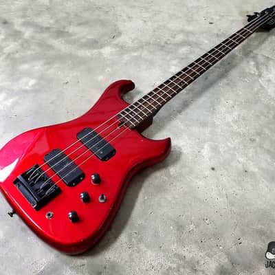 Westone Spectrum GT 4-String MIJ Electric Bass Guitar (1980s, Blood Red Metallic) image 7