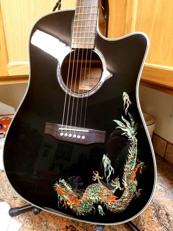 Takamine EG531SCDR Ltd Edition Dragon image 1