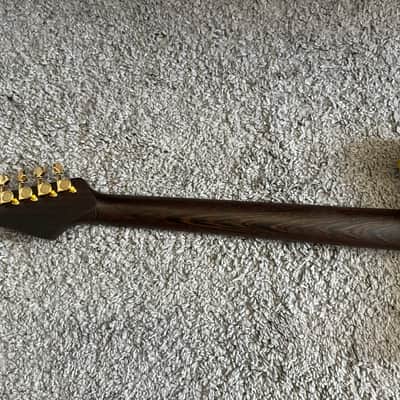 Oldmusic Golden C’mores Electric Guitar Electric Guitar Boutique Unique exclusive Metal machine Custom shop Wenge neck image 18