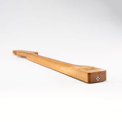 Allparts Select "Licensed by Fender®" AAA+ Roasted Flame Maple "VIN-MOD" Replacement Neck for Telecaster® - Unfinished - Chunky C Shape image 7
