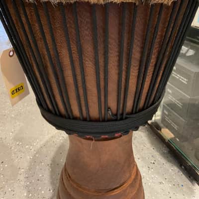 Djembe large 13" skin head 24" tall w/soft bag image 3