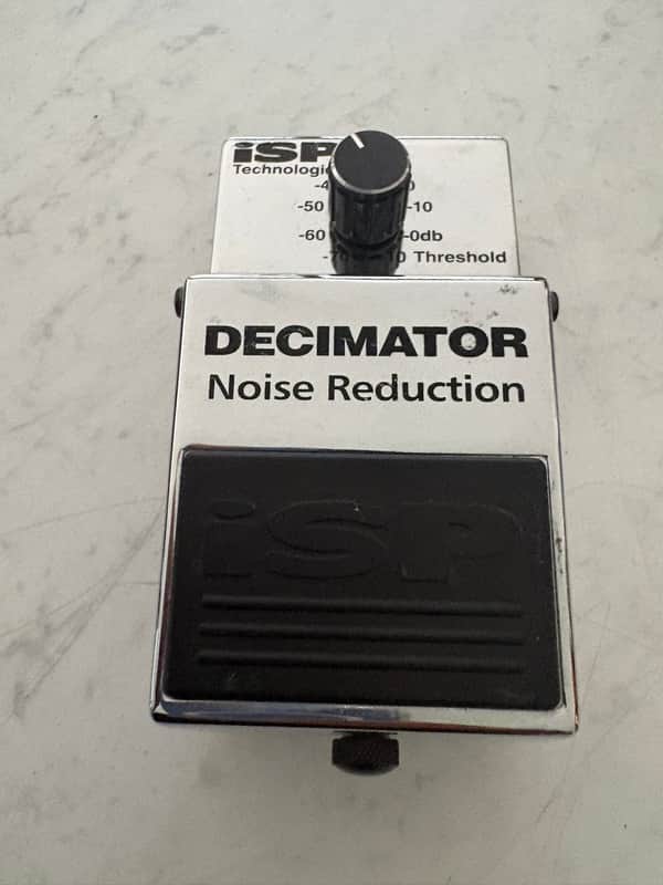 ISP Technologies Decimator Noise Reduction Pedal 2012 - Silver image 1