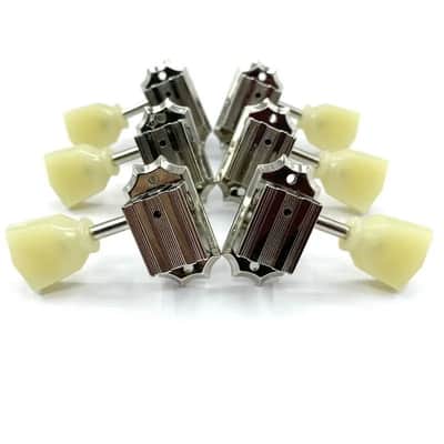 3x3 Vintage Guitar LP SG Style Machine Heads Tuning Pegs image 13