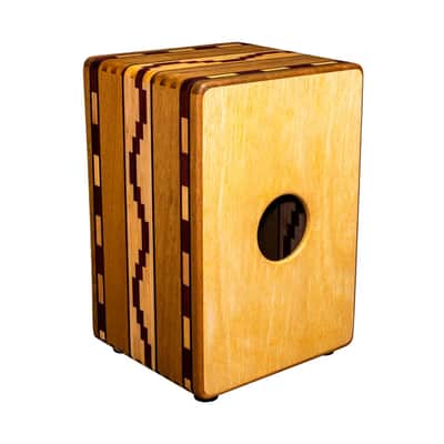 Mint A Tempo Tocador Flamenco Cajon w/Gig Bag, Mohena and Purple Heart Natural Finish image 3