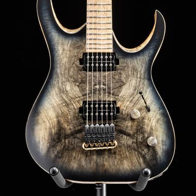 Mayones Duvell Elite 6 B27 Trans Natural Black Burst Satin image 2