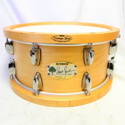 YAMAHA MSD1365SJ 13x6.5 with Wood Hoop Steve Jordan Signature Snare (05/26) image 1