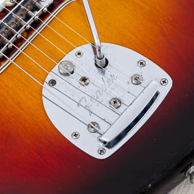 1958/1961 Fender Jazzmaster Employee Build Vintage Pre-CBS Offset Guitar Sunburst 100% Original w/ Case, Hangtag image 8