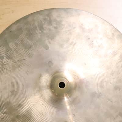 Sabian 14" B8 Hi-Hat Cymbals Vintage 1980's image 2