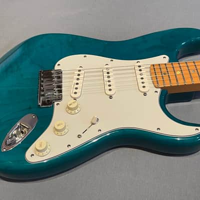 “Time Capsule” Fender Stratocaster American Deluxe 1998 - Teal image 6