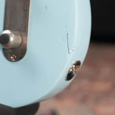 Fender 1969 Telecaster Electric Guitar Refinished Blue with Hardshell Case - Used image 17