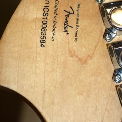 Starcaster Strat By Fender 6 String Electric Guitar With Gig Bag image 11