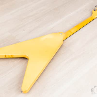 1983 Gibson Flying V '67 Spec Vintage Guitar Alpine White w/ Tim Shaw PAFs, Case & Hangtags image 13