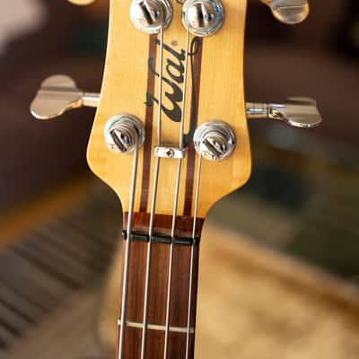 Wal Mk1 Custom Bass 1981. Padouk/Mahogany image 10