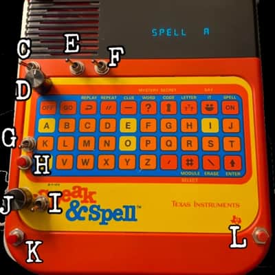 Circuit Bent Speak and Spell image 6