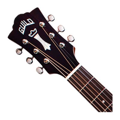 Guild OM-140CE Orchestra Cutaway Acoustic/Electric Guitar - Natural - B-Stock image 4