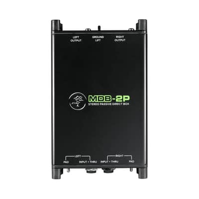 Mackie MDB-2P M-Series Passive Stereo Direct Box image 2