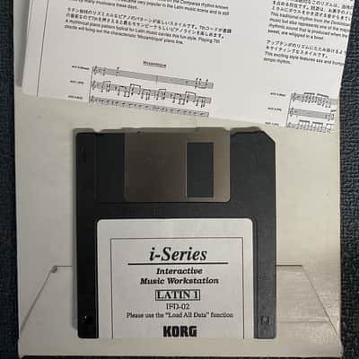 Korg IFD-02 Latin 1 i-series Style Disk