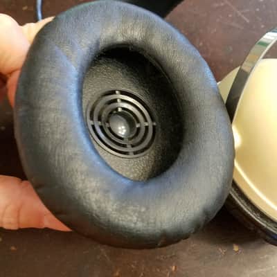 Pioneer SE-20A 8 Ohm Japan Stereo Over Ear Headphones 1970s - White thermoplastic image 5