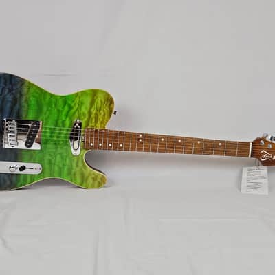 2020 Fender Hybrid Telecaster Deluxe Sherwood Green Mint Condition