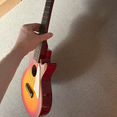 Epiphone Les Paul Ukulele with Electronics 2010s - Vintage Sunburst image 4