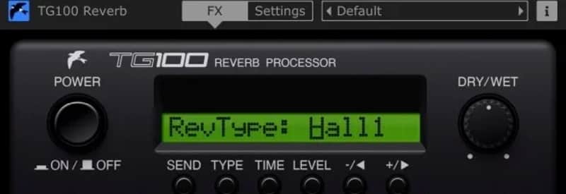 TG100 Reverb (Download) <br> image 1